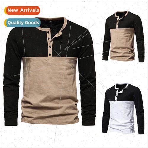 2023 Autumn Winter new men  size fashion color blocking four