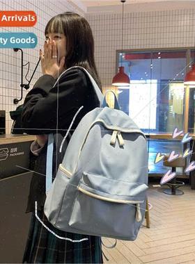 Schoolbag female Korean ulzzang middle school students backp