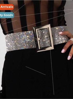 Summer 2019 Women Fashion Glter Diamond Waist Chain ghtclub