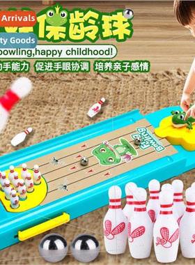 Table games intellectual toys Children bowling frog catapult