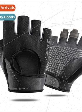 Fness gloves Q9073 half finger summer female light  outdoor