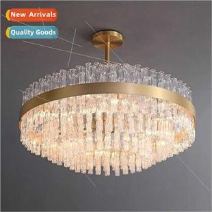 new crystal room ght living chandelier atmospheric luxury