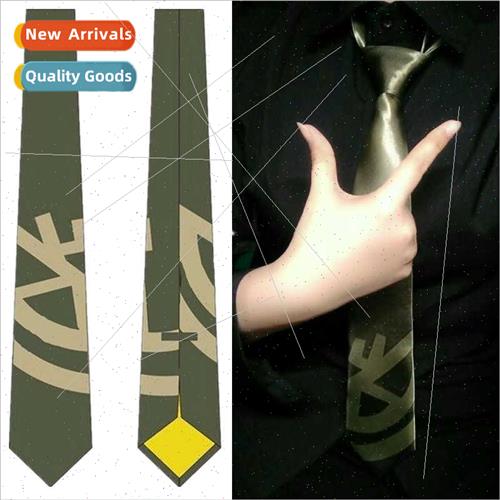 Marutomaru Rupture 2 Hyuga Tie al Printed Cosplay Tie Maruto