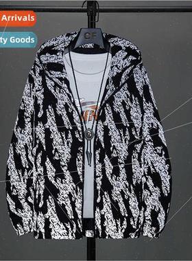 Jacket men spring fall nd handsome reflective jacket student