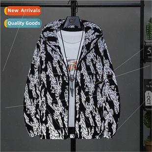 Jacket men spring fall nd handsome reflective jacket student