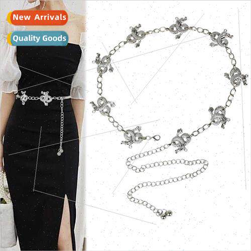 Fashion versatile ethnic waist chain women Chinese dragon dr