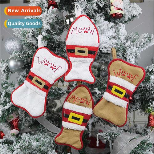 2019 New Small Christmas Decorative Stockings Christmas Stoc