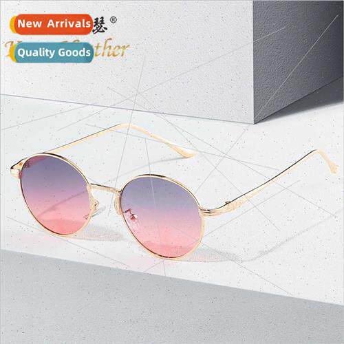 New round frame sunglasses 9209 Europe fashion ladies sungla