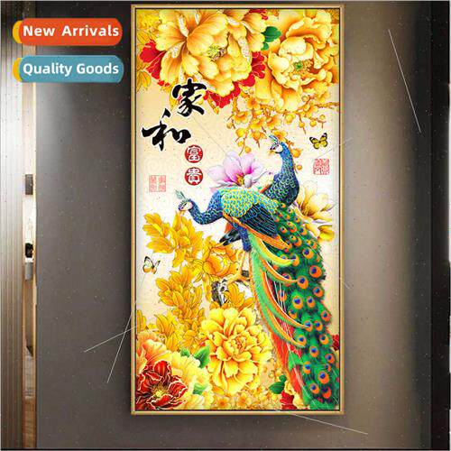 Diamond painting 2023 new modern Chinese- living room entran