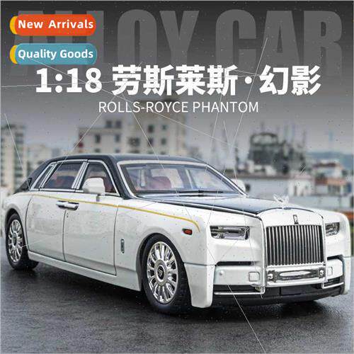 1:18 Rolls-Royce Phantom alloy model four-wheeled shock retu