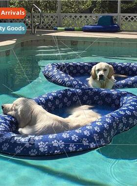 Inflatable Pool Pet Float Bed Pet Float Row  Dogs Puppies La