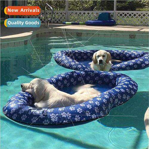 Inflatable Pool Pet Float Bed Pet Float Row  Dogs Puppies La