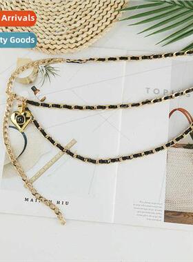 Metal waist chain female senior sense new tide dress sub dec