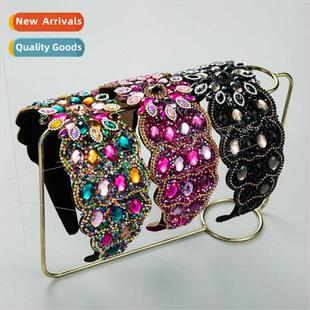 Hair bands Europe baroque encrusted diamonds high-level sens