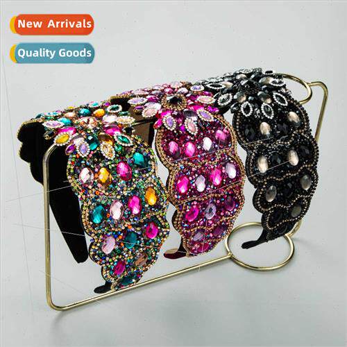 Hair bands Europe baroque encrusted diamonds high-level sens