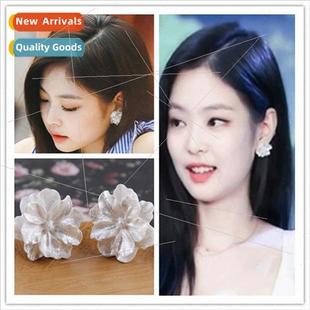 earrings flower gentle camellia Kim elegant whe