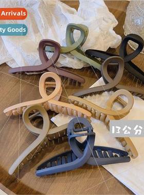 Morandi Color Crossover Autumn/Winter Large 13cm Grab Clip