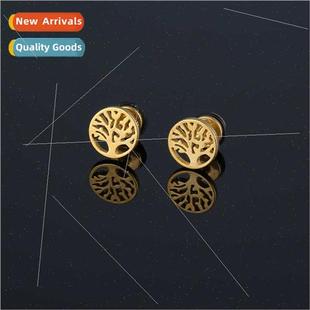 round large does new not plating geometric earrings Korea