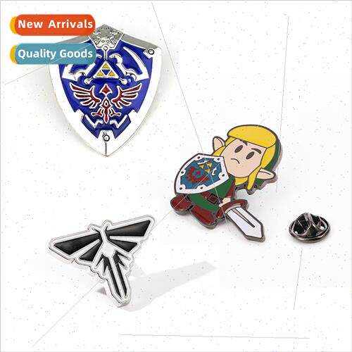Zelda Shield Warrior Brooch Breath of the Wild Game Peripher