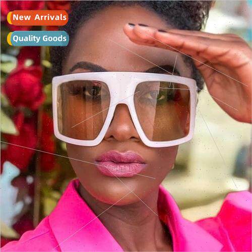 2020 new personalized large Square Frame men women sunglasse