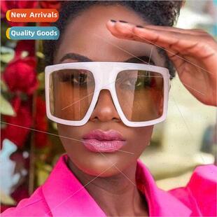2020 new personalized large Square Frame men women sunglasse