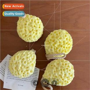 hydrophilic bathing cotton Korea face wind honeycomb bat ins