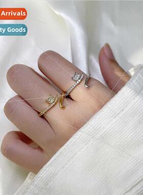 Cat Zirconia Ring Super Shiny che Korea Fashion Kten Tail Op