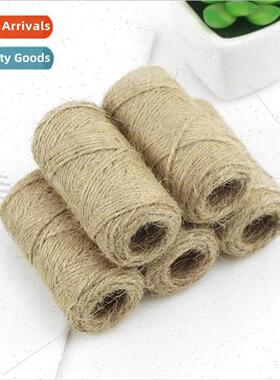 Hemp Rope Small Reel 30m/Reel Hemp Rope 2mm DIY Jute Rope Fi