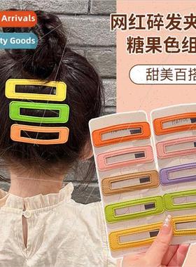 Children hair clips female broken hair artifacts girls hairp