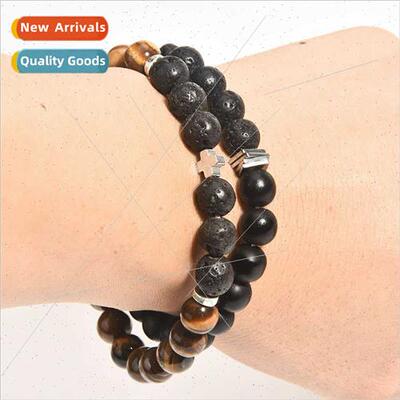 Europe Uned States luxury men bracelets wh cross classic set