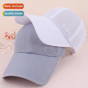 hollow children embroidery breathable tong Baseball duck cap