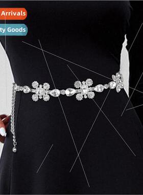 Bridal wedding dress belt luxury temperament diamonds exquis