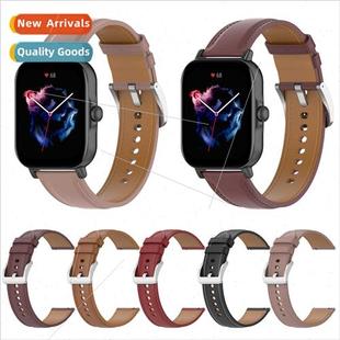 strap leap head Active active leather watch 适用Amazfit