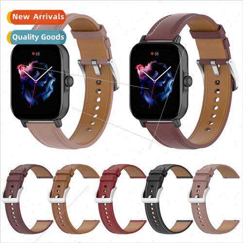 适用Amazfit Active leather strap leap me watch active head l