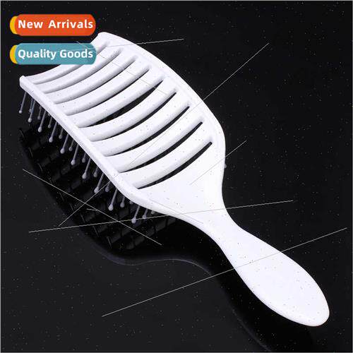 Ribs barber comb scalp massage comb plastic comb oil head bi