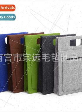 Felt A4 Handbag Zipper Pouch Canvas File Bag No harm to clot