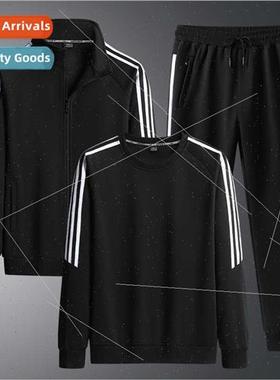 Sports threePCS su men 2023 fall tide leisure sweater sweatp