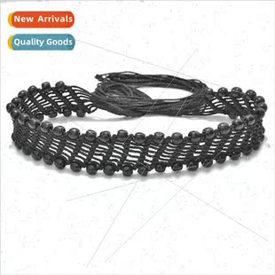 pattern handmade buckle new braided retro rope Europe wax