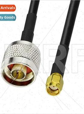 Coaxial RF Cable N Male to RP SMA Male Reverse Polary Antenn