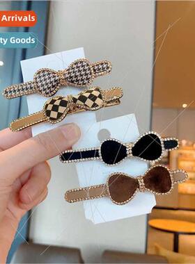 new high-end hair clips female side bangs duckbill clip head