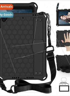 适用2019 ipad 10.2 honeycomb case air3 back strap model pen