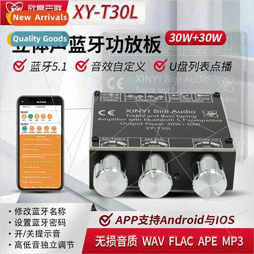 XY-T30L Bluetooth Digal Amplifier Module 2.0 Stereo Dual Cha