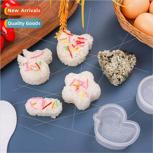 Cute Onigiri Mold Japanese Triangle Sushi Tool Animal Shape
