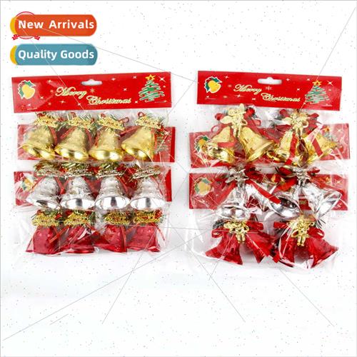 4.5cm gle Bells Christmas Decoration Plastic Plating gle Bel