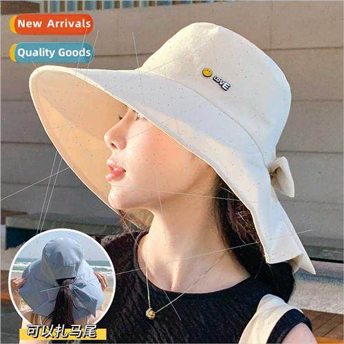 Fisherman hat women summer outdoor UV fast-drying sun hat ve