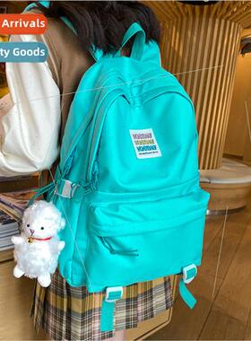 Spring new nylon cloth shoulder bag large capacy Korean simp