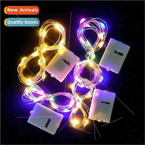 led gift box cake bouquet decoration color lights string lig
