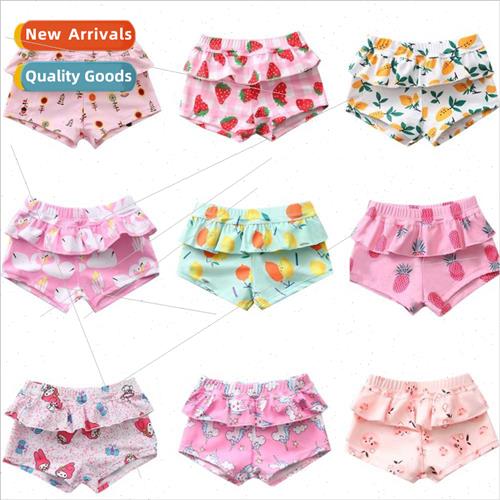 Swimming trunks Children swim trunks flat angle Female Big B
