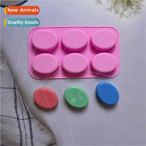 6 large oval soap chocolate biscu mold cake mold ice cream c