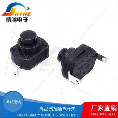 Flashlight swch YT-1813-MK/3A/6A self-locking -locking one o